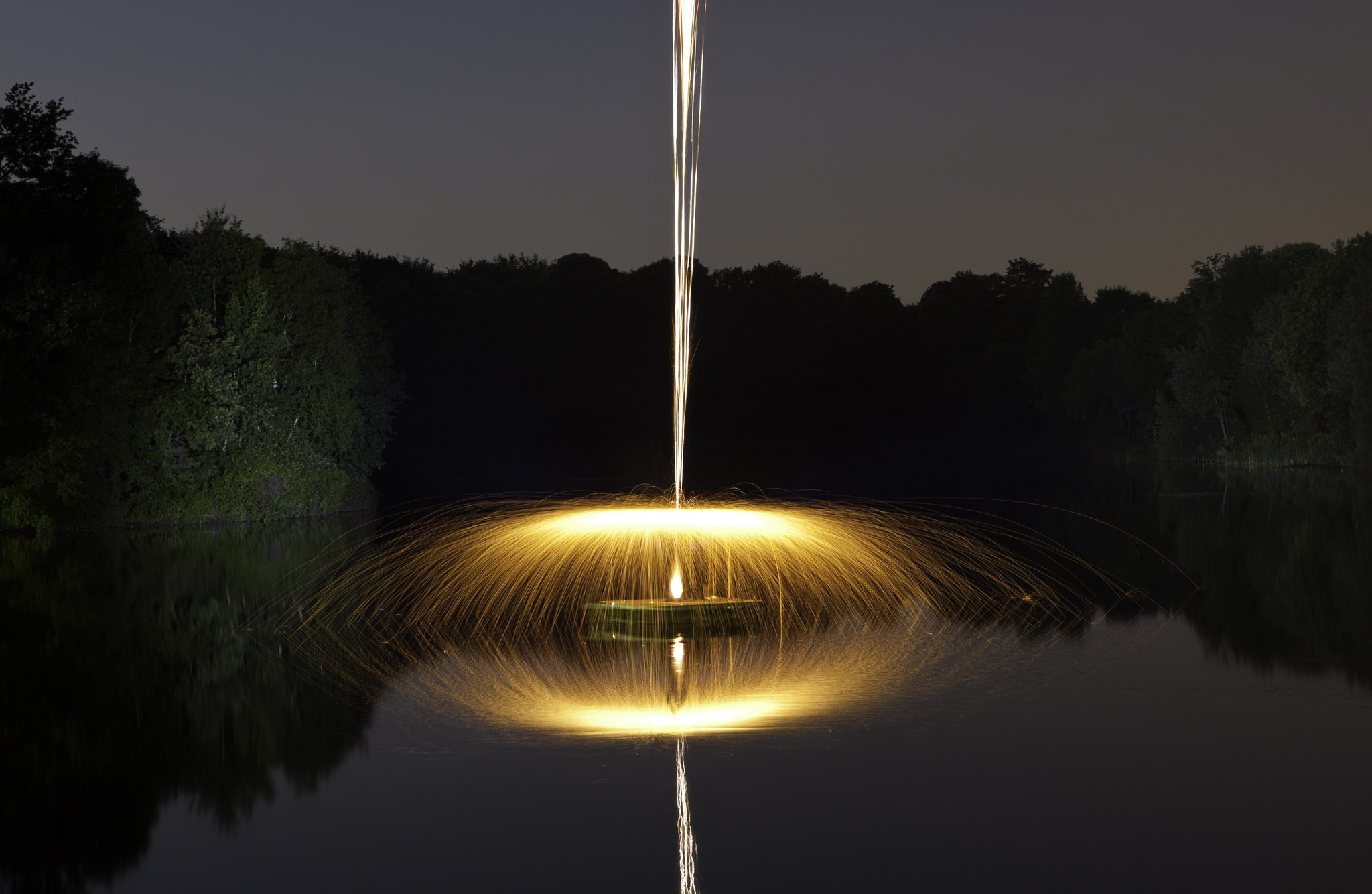 World of LightPainting - Pyrotechnik - Fountain